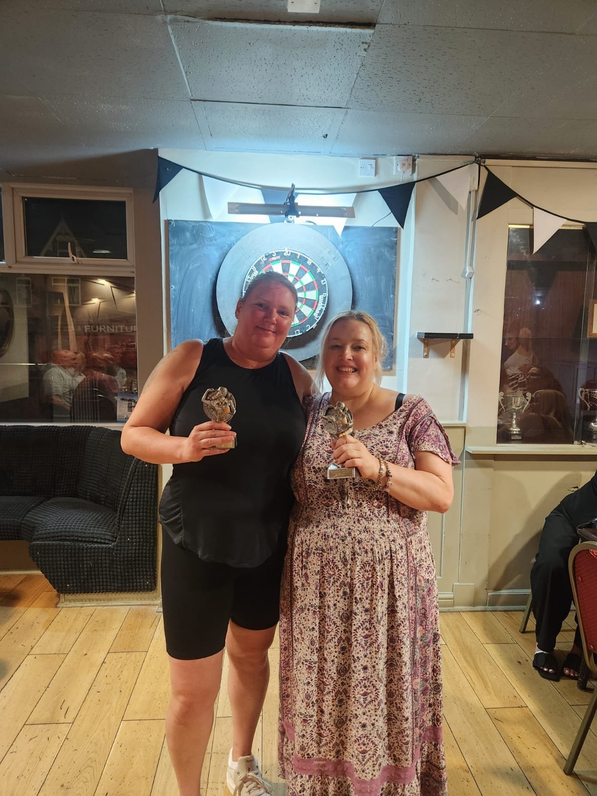 The winners of the game on 14th August 2025. Eve Simpson (left) and Mel Robinson